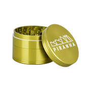 Piranha Aluminum Grinder | 4pc | 2.5" | Green