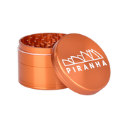 Piranha Aluminum Grinder | 4pc | 2.5" | Orange