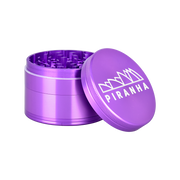 Piranha Aluminum Grinder | 4pc | 2.5" | Purple