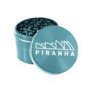 Piranha Aluminum Grinder | 4pc | 3" | Turquoise