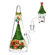 Presents Under The Tree Dab Rig Set | Front View