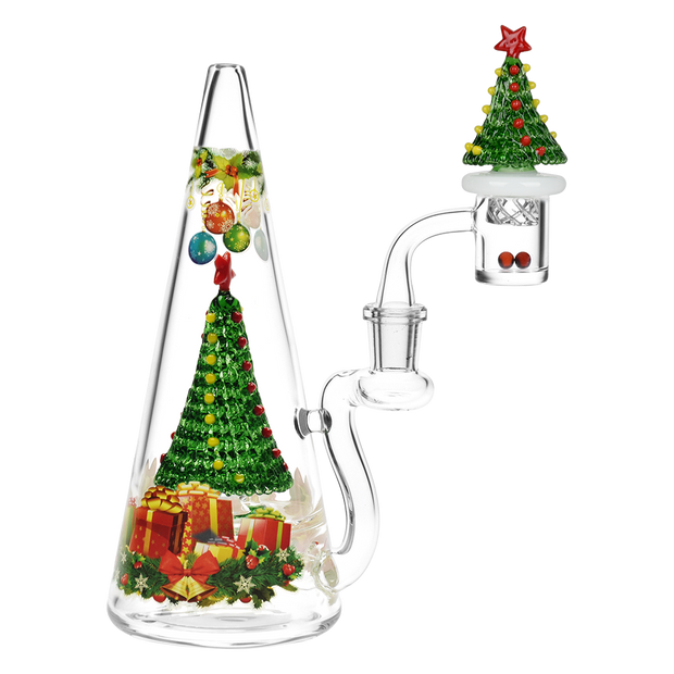 Presents Under The Tree Dab Rig Set | Front View