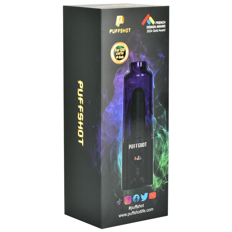 Puffshot Forced Air 510 Cartridge Vaporizer | Packaging