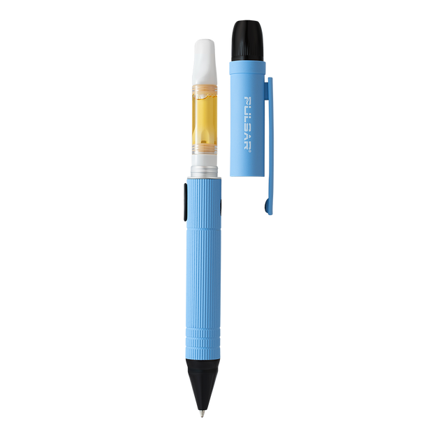 Pulsar 510 DL Scribe Vape Pen | Blue | Cartridge View