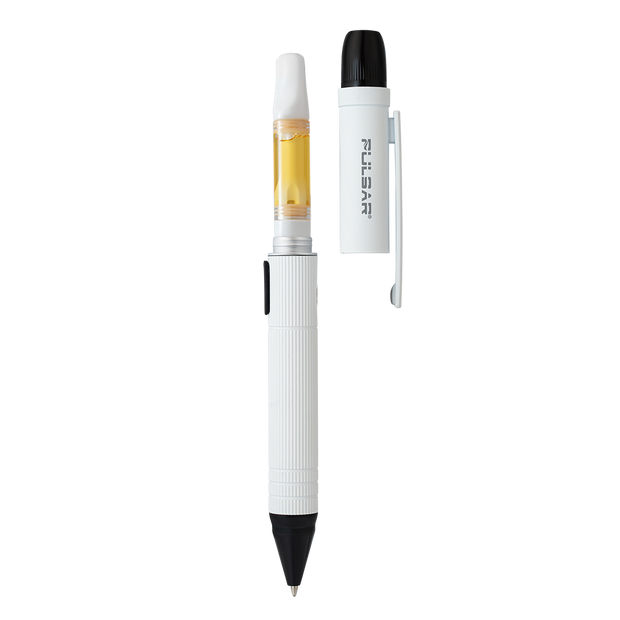 Pulsar 510 DL Scribe Vape Pen | White | Cartridge View