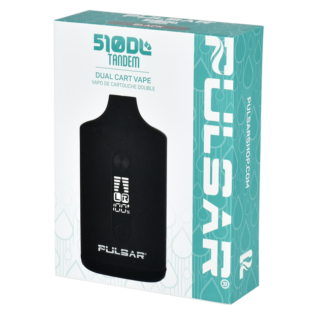 Pulsar 510 DL Tandem Dual Cartridge Vape Bar | Packaging