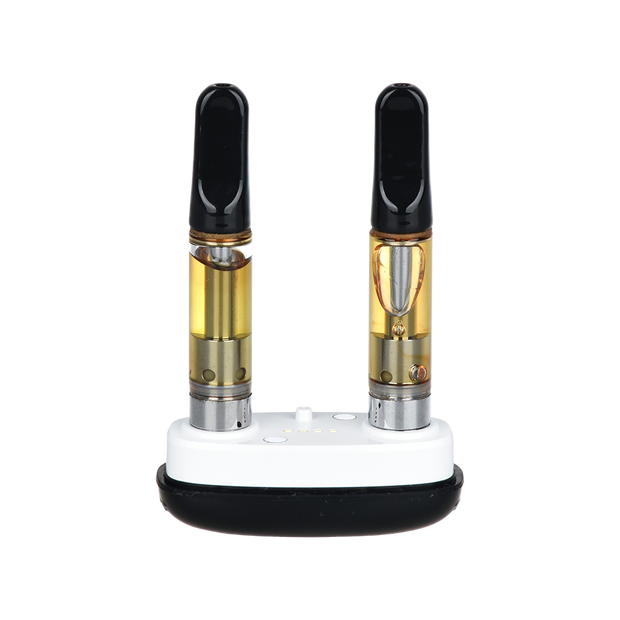 Pulsar 510 DL Tandem Dual Cartridge Vape Bar | Dual Cartridge Input View