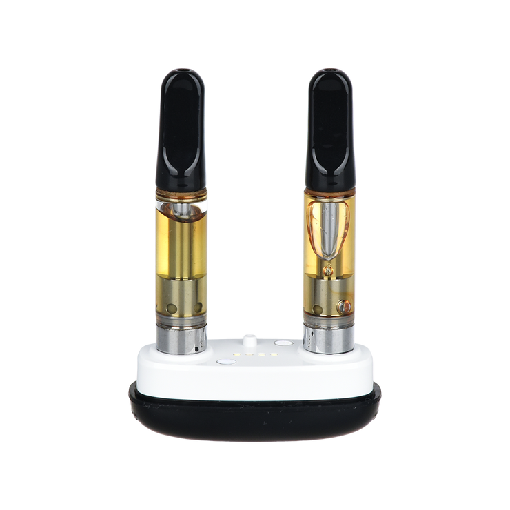 Pulsar 510 DL Tandem Dual Cartridge Vape Bar | Dual Cartridge Input View