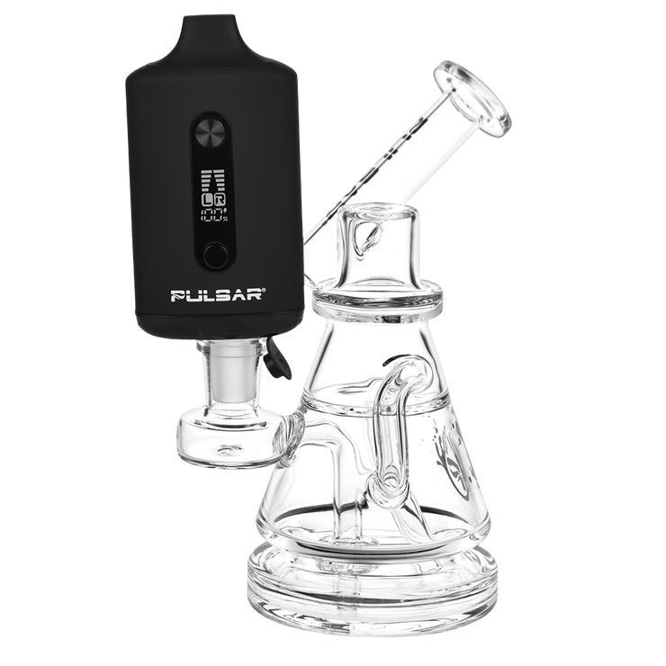 Pulsar 510 DL Tandem Dual Cartridge Vape Bar | Water Pipe Adapter In Use