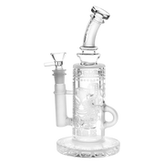 Pulsar Ancient Knowledge Klein Recycler Bong | Back View