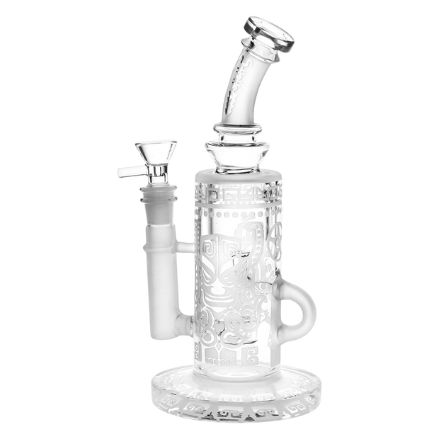 Pulsar Ancient Knowledge Klein Recycler Bong | Back View