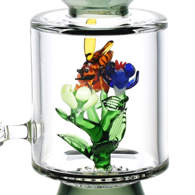 Pulsar Bee Flower Dab Rig | Close View