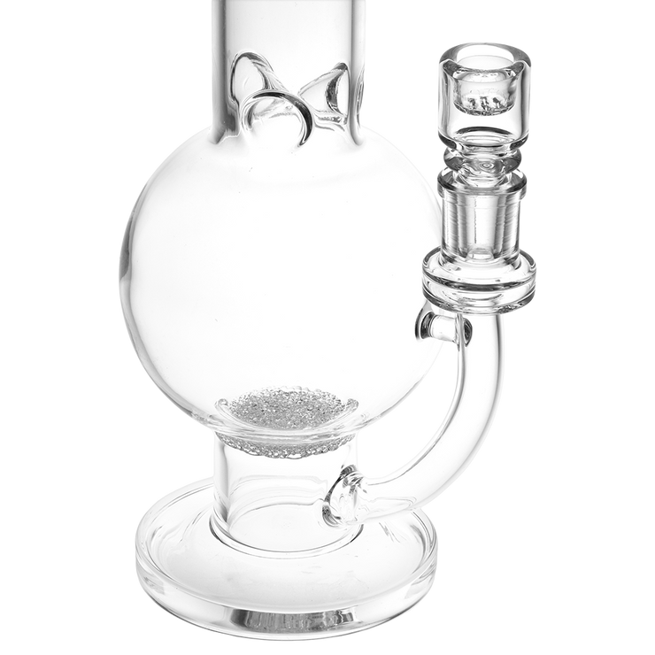 Pulsar Buxom Bubble Fritted Disc Bong | Fritted Disc Percolator | Close View