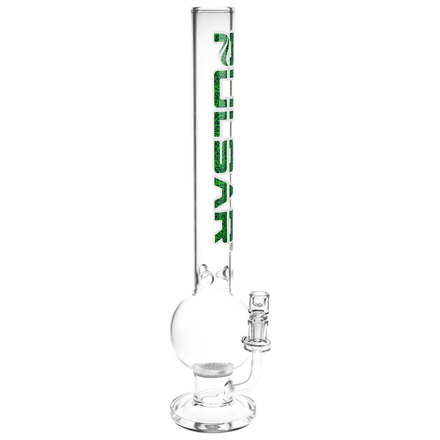 Pulsar Buxom Bubble Fritted Disc Bong | Large | Front View