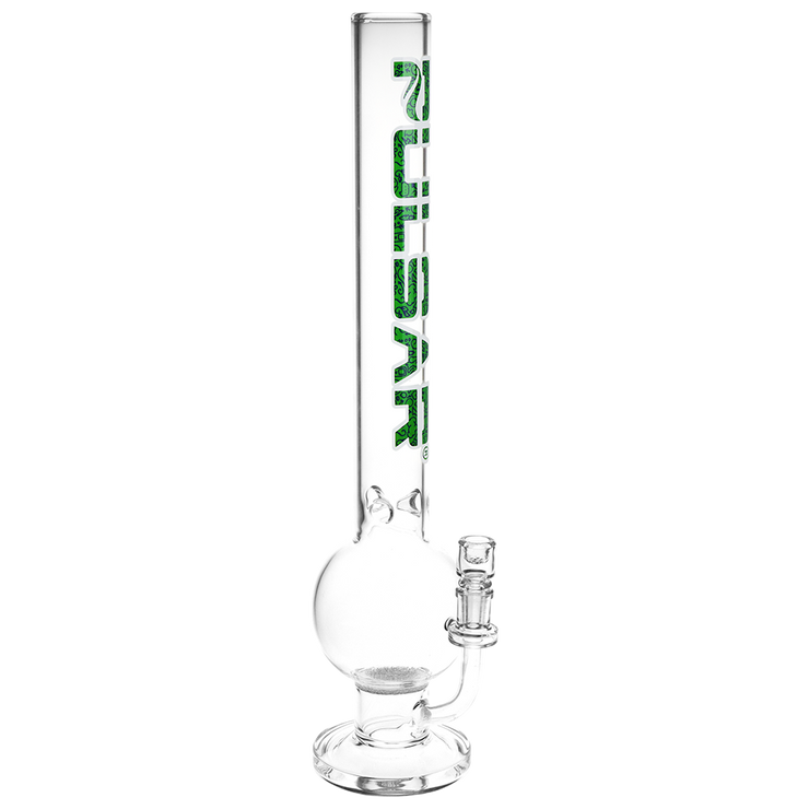 Pulsar Buxom Bubble Fritted Disc Bong | Large | Front View