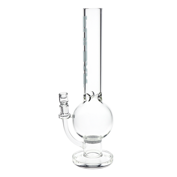 Pulsar Buxom Bubble Fritted Disc Bong | Medium | Back View