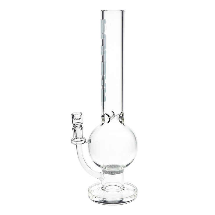 Pulsar Buxom Bubble Fritted Disc Bong | Medium | Back View