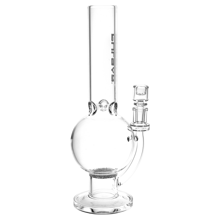 Pulsar Buxom Bubble Fritted Disc Bong | Small | Back View