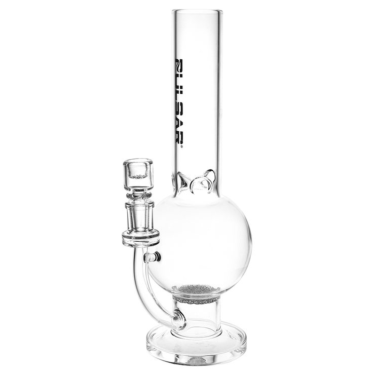 Pulsar Buxom Bubble Fritted Disc Bong | Small | Front View