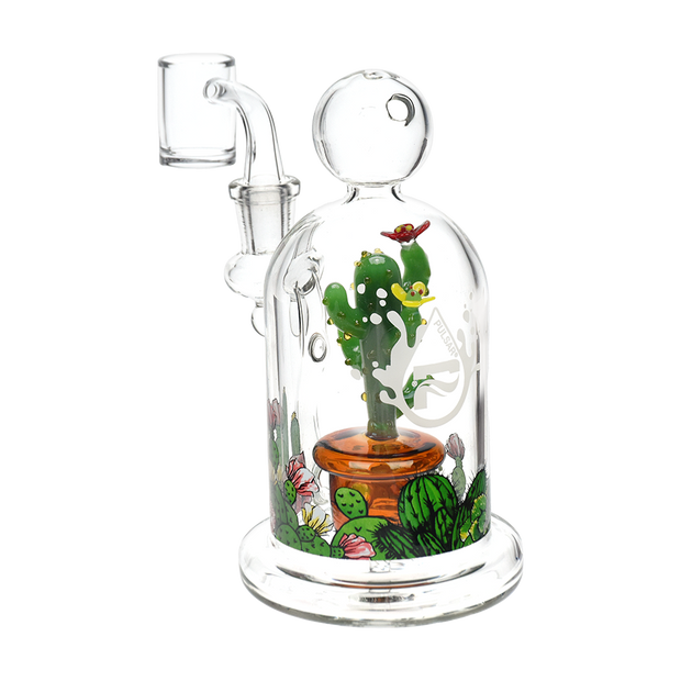 Pulsar Cactus Terrarium Dab Rig | Back View