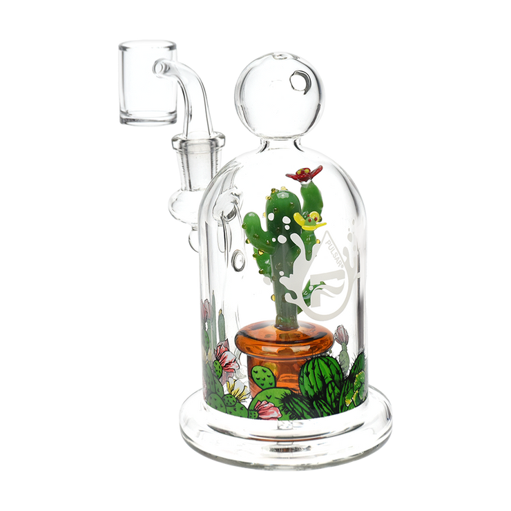 Pulsar Cactus Terrarium Dab Rig | Back View