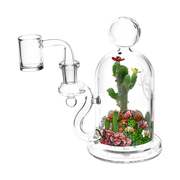 Pulsar Cactus Terrarium Dab Rig | Frontal Side View