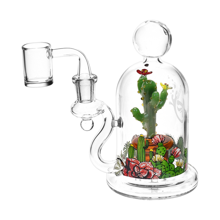 Pulsar Cactus Terrarium Dab Rig | Frontal Side View