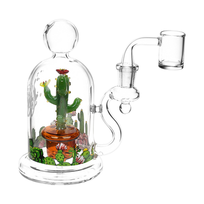 Pulsar Cactus Terrarium Dab Rig | Side View