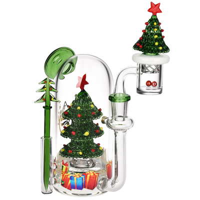 Pulsar Christmas Cheer Dab Rig Set | Front View