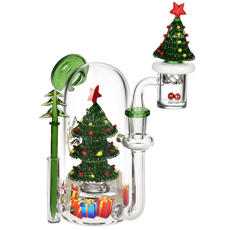 Pulsar Christmas Cheer Dab Rig Set | Front View