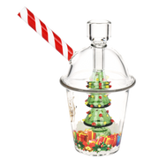 Pulsar Christmas Cup Bubbler | Side View