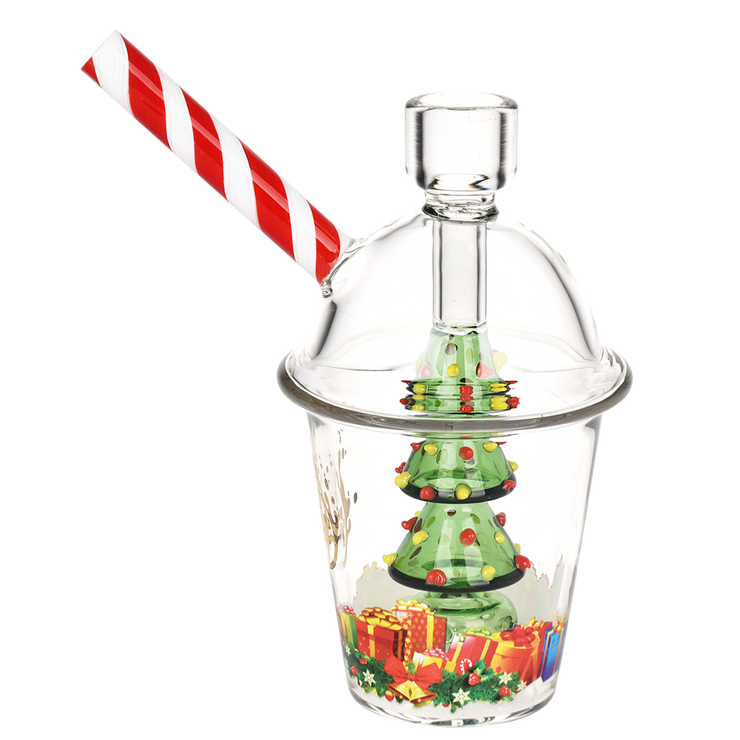 Pulsar Christmas Cup Bubbler | Side View