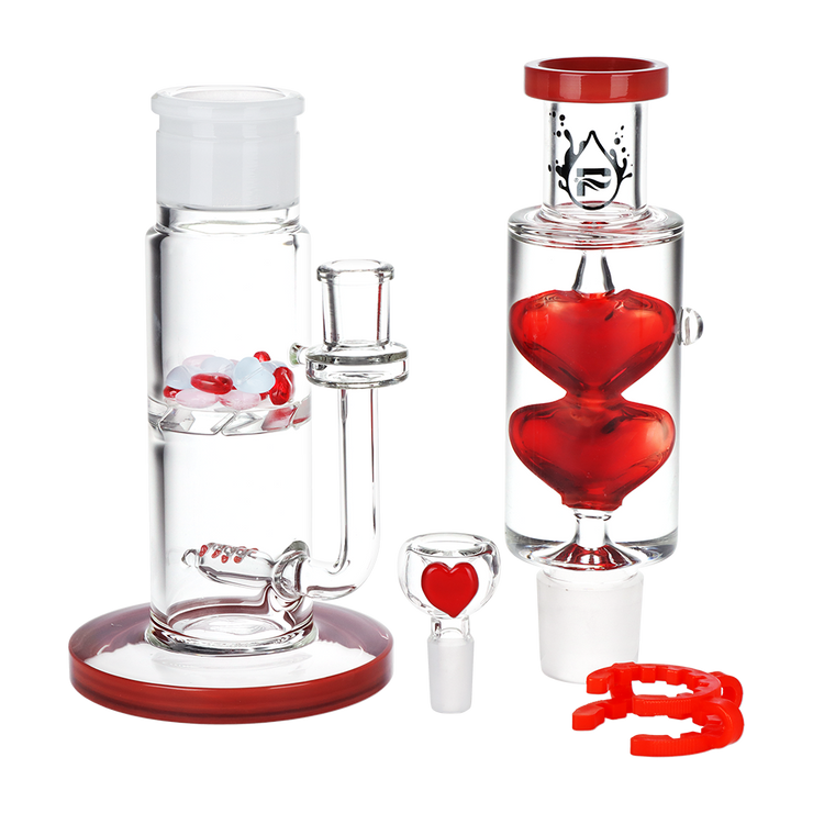 Pulsar Cold Hearted Glycerin Stacker Bong | Pieces