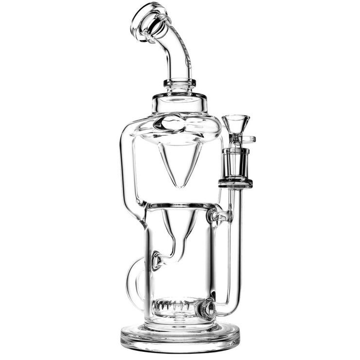 Pulsar Cyclone Recycler Bong | Side View