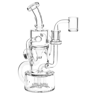 Pulsar Debonair Diamond Recycler Dab Rig | Front View