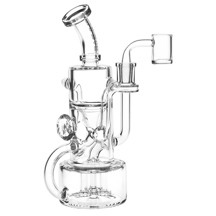 Pulsar Debonair Diamond Recycler Dab Rig | Side View