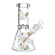 Pulsar Design Series Beaker Bong | Caticorns | Back View