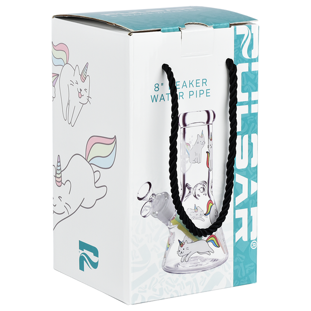 Pulsar Design Series Beaker Bong | Caticorns | Gift Box Packaging