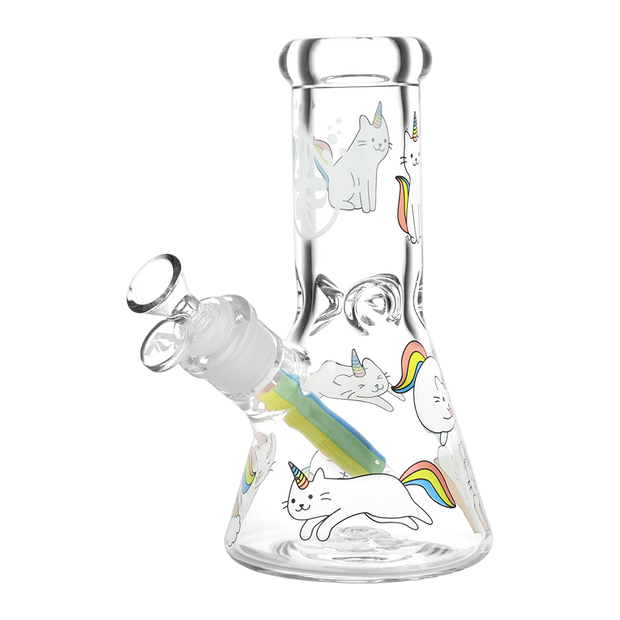 Pulsar Design Series Beaker Bong | Caticorns | Front View