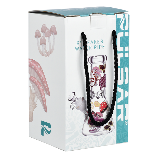 Pulsar Design Series Beaker Bong | Eat Me | Gift Box Packaging