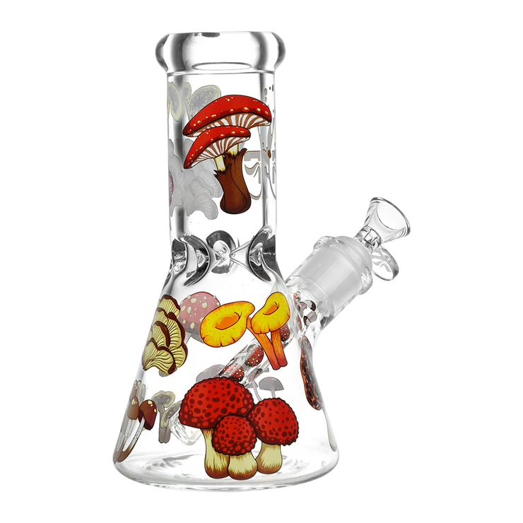 Pulsar Design Series Beaker Bong | Eat Me | Back View