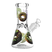 Pulsar Design Series Beaker Bong | Forbidden Donuts | Back View