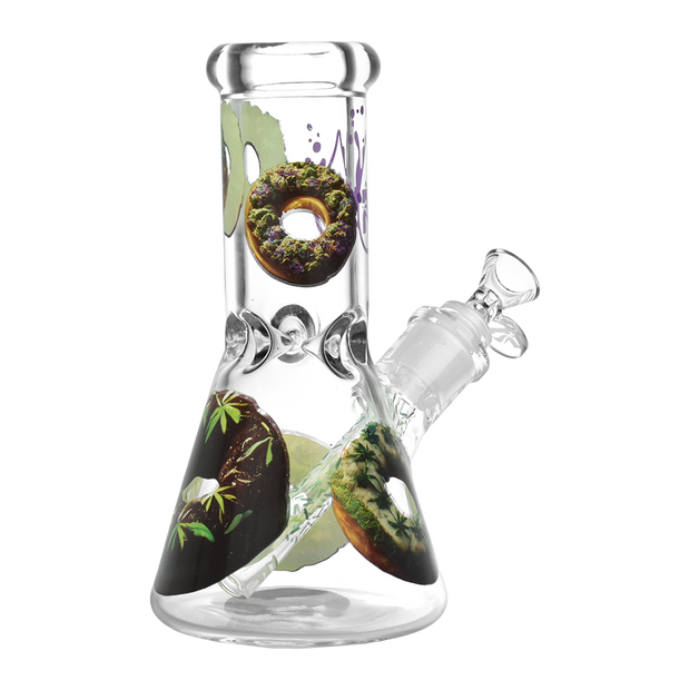 Pulsar Design Series Beaker Bong | Forbidden Donuts | Back View