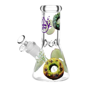 Pulsar Design Series Beaker Bong | Forbidden Donuts | Front View