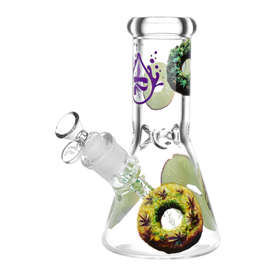 Pulsar Design Series Beaker Bong | Forbidden Donuts | Front View