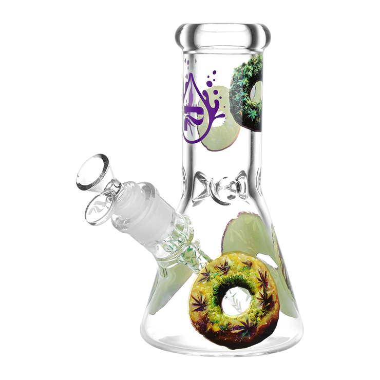 Pulsar Design Series Beaker Bong | Forbidden Donuts | Front View