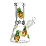 Pulsar Design Series Beaker Bong | Pinealien | Back View