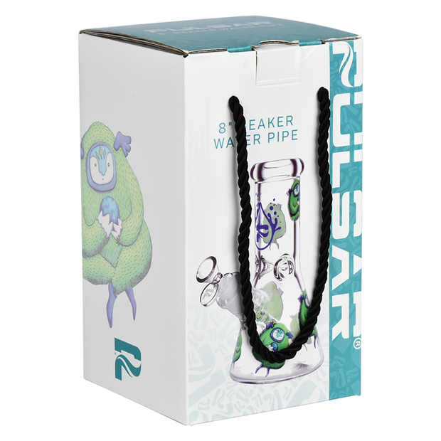 Pulsar Design Series Beaker Bong | Remembering How To Listen | Gift Box Packaging