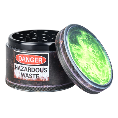 Pulsar Design Series Grinder | Toxic Waste | Open View