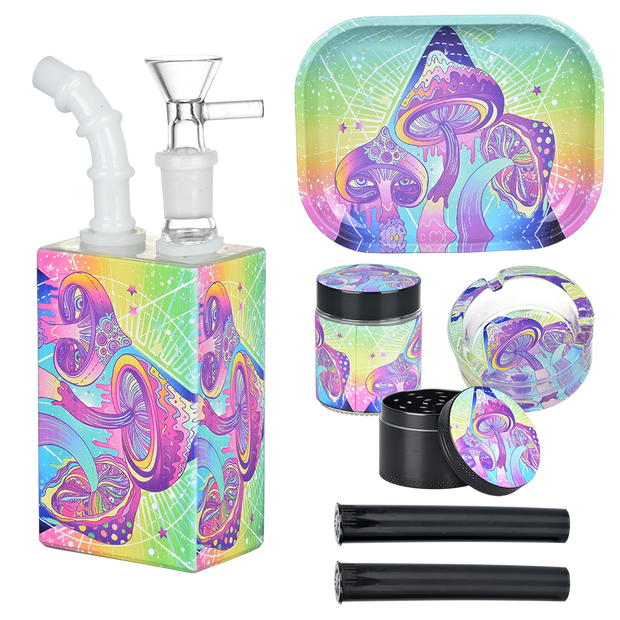 Pulsar Design Series Smoker's Travel Kit | Melting Shrooms | Contents